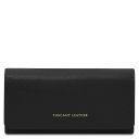 Iside Exclusive Leather Wallet - Large Size Black TL142434