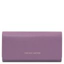 Iside Exklusive Damenbrieftasche aus Leder - Gross Lilla TL142434