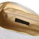 Sierra Borsa a Spalla in Pelle Scamosciata Celeste TL142419