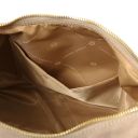 Sierra Schultertasche aus Wildleder Beige TL142419