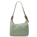 Sierra Schultertasche aus Wildleder Mint Grün TL142419
