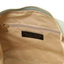 Sierra Borsa a Spalla in Pelle Scamosciata Verde Menta TL142419
