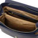 Silene Handtasche aus Kalbsleder Dunkelblau TL142152