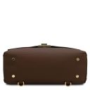 Silene Borsa a Mano in Pelle Convertibile a Zaino Caffè TL142152