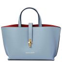 Agatha Leather Handbag Light Blue TL142456