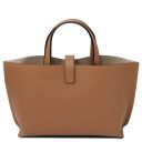 Agatha Leather Handbag Caramel TL142456