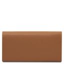 Iside Exclusive Leather Wallet - Large Size Caramel TL142434