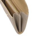 Iside Elegante Cartera en Piel - Modelo Grande Marrón topo claro TL142434
