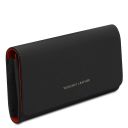 Iside Exclusive Leather Wallet - Large Size Black TL142434