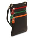 TL Bag Сумка-мини через плечо из мягкой кожи Черный TL142431
