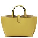 Agatha Handtasche aus Leder Lime Gelb TL142456