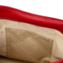 Brenda Soft Leather Shoulder bag Lipstick Red TL142450