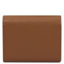 Iside Exclusive Leather Wallet - Small Size Коньяк TL142436