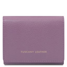 Iside Elégant Portefeuille en Cuir - Petit Modèle Lilas TL142436