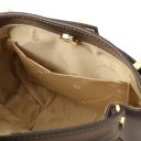 Maisy Leather Tote Dark Taupe TL142459