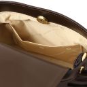 Maisy Handtasche aus Leder Kaffee TL142459