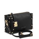 Praline Bauletto in Pelle Morbida Nero TL100479