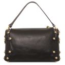 Praline Soft Leather Duffle bag Black TL100479
