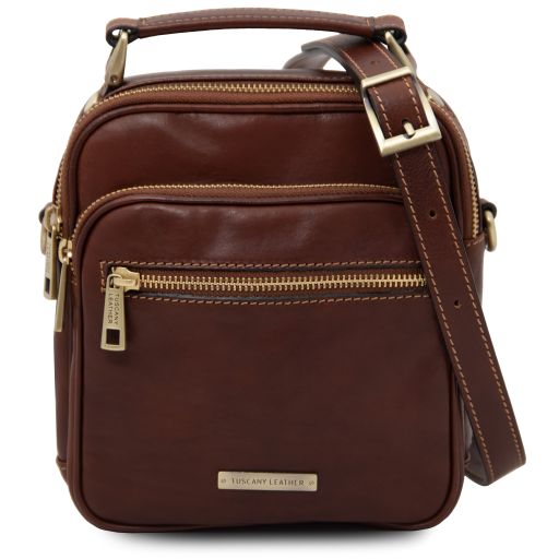 Paul Leather Crossbody Bag Коричневый TL142457
