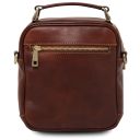 Paul Leather Crossbody Bag Brown TL142457