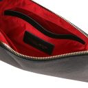 Diva Pochette in Pelle con Tracolla a Catena Nero TL142461