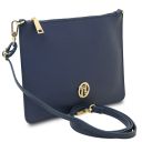 Diva Pochette in Pelle con Tracolla a Catena Blu scuro TL142461