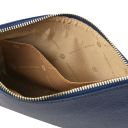 Diva Bolso Noche en Piel et Bandolera de Cadena Azul oscuro TL142461