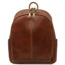 Canberra Zaino in Pelle 2 Scomparti Marrone TL142460