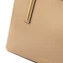 Olimpia Sac Cabas en Cuir - Petit Modèle Champagne TL141591