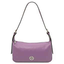 Miranda Soft Leather Shoulder bag Lilac TL142467