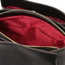 Abby Leather Shoulder bag Black TL142468