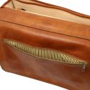 Ancona Leather Messenger bag Natural TL142073