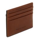Porte-cartes en Cuir Marron TL142471