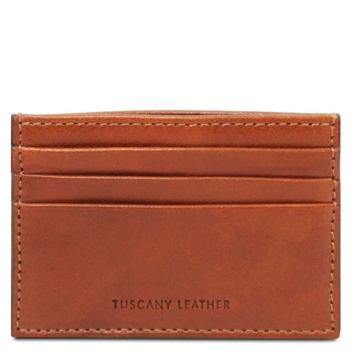 Porte-cartes en Cuir Naturel TL142471