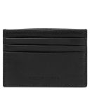 Leather Credit Card Holder Black TL142471