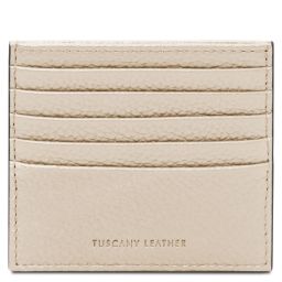 Portacarte in Pelle Beige TL142470