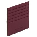 Leather Card Holder Bordeaux TL142470