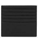 Leather Credit Card Holder Black TL142470
