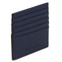 Portacarte in Pelle Blu scuro TL142470