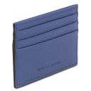 Portacarte in Pelle Blu TL142472