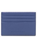 Leather Card Holder Blue TL142472