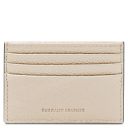 Portacarte in Pelle Beige TL142472