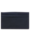 Leather Card Holder Dark Blue TL142473