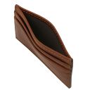 Portacarte in Pelle Marrone TL142473