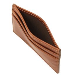 Leather Card Holder Natural TL142473