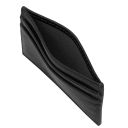 Porte-cartes en Cuir Noir TL142473