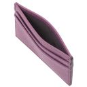 Leather Card Holder Lilac TL142474