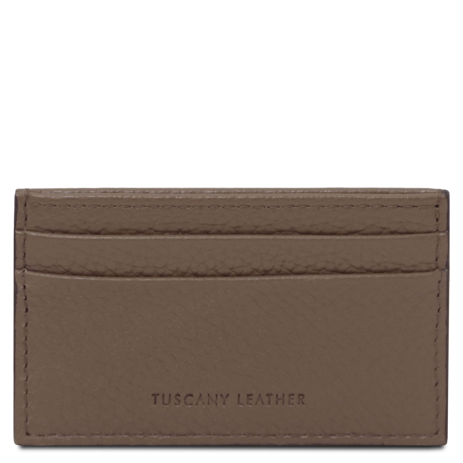 Portacarte in pelle Talpa scuro