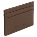 Porte-cartes en Cuir Tabac TL142474