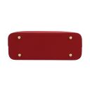 Olimpia Borsa Shopper in Pelle - Misura Piccola Rosso TL141591